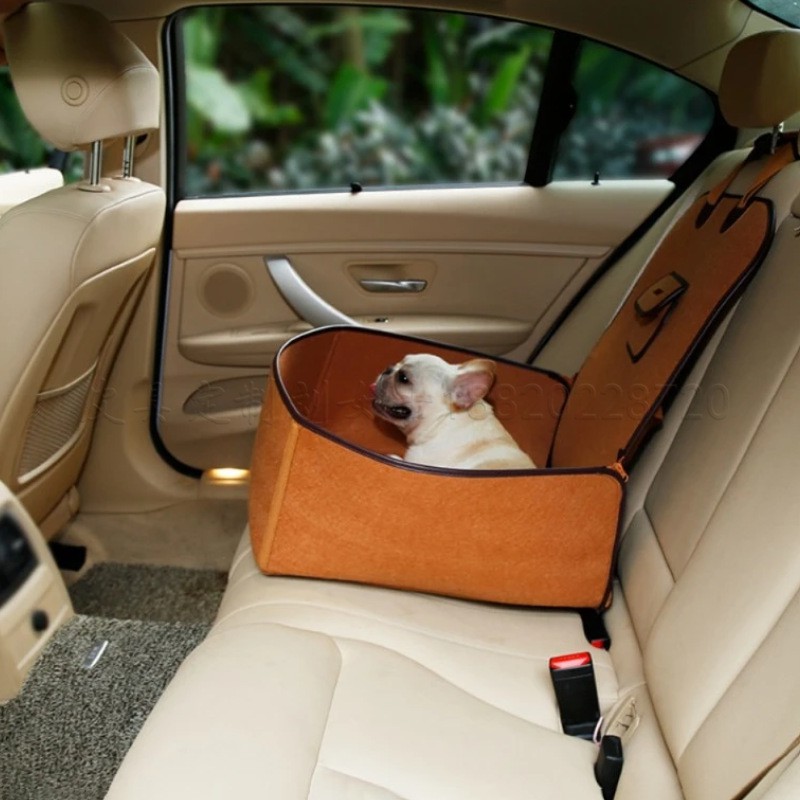 Pet Safety Seat Car Dog Anti-drop Box Portable Dirt-resistant Pet Mat