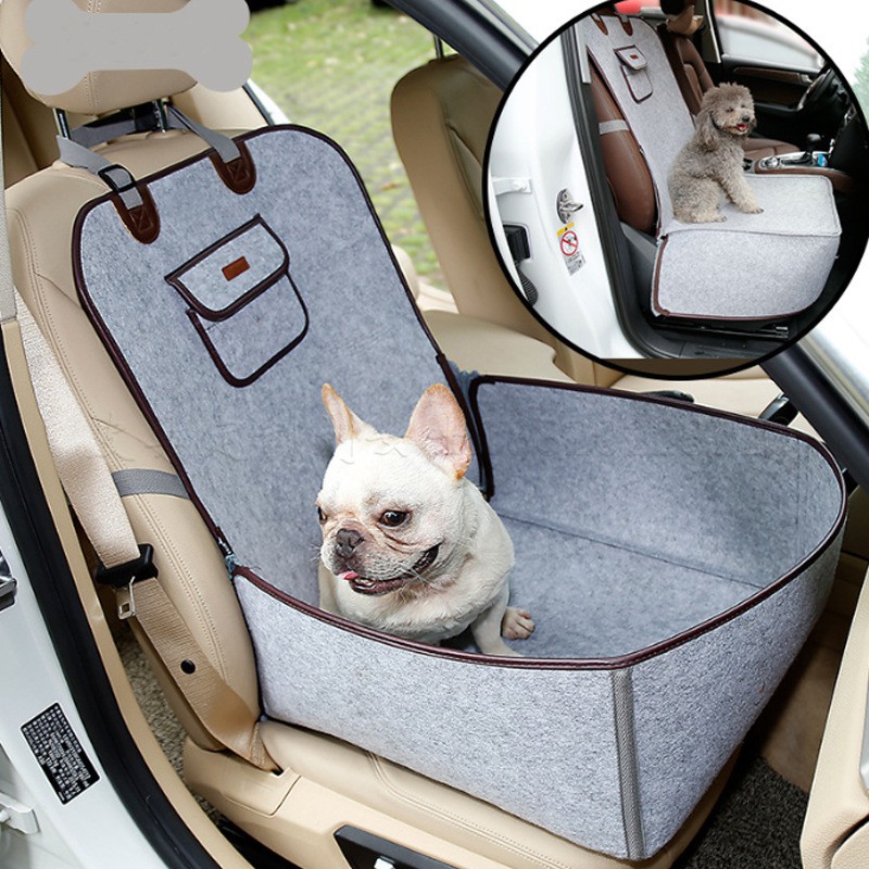 Pet Safety Seat Car Dog Anti-drop Box Portable Dirt-resistant Pet Mat