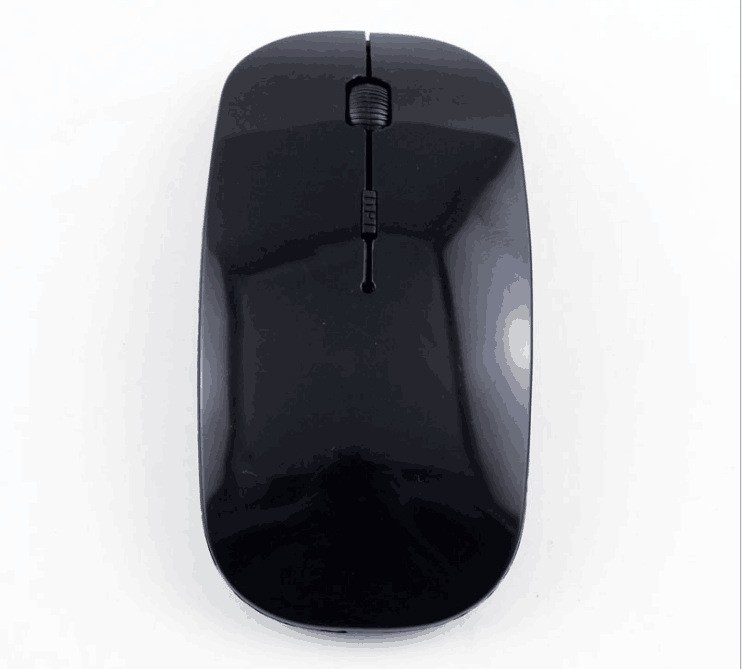 Mouse Wireless Ultra-Thin Wireless Mouse Black