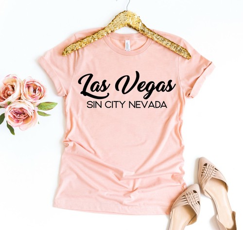 Las Vegas Shirt 2XL HEATHER STONE 