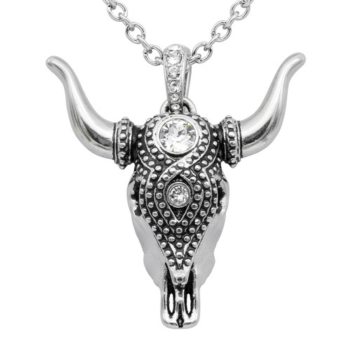 Taurus Bull Skull Necklace