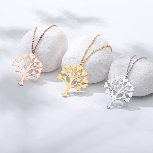 Classic Tree of Life Pendant Necklaces For Women