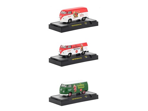 Coca-Cola" Santa Claus Release Set of 3 Cars Limited Edition to 4800