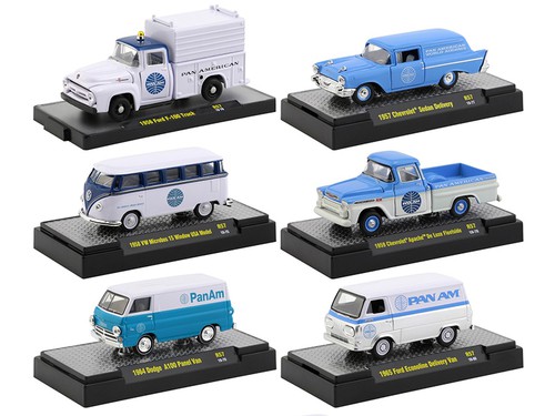 Auto Trucks" Set of 6 pieces Release 57 "Pan American World