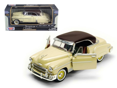 1950-chevrolet-bel-air-cream-1-24-diecast-model-car-by-motormax