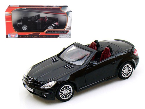 mercedes-benz-slk55-amg-convertible-black-1-24-diecast-model-car-by