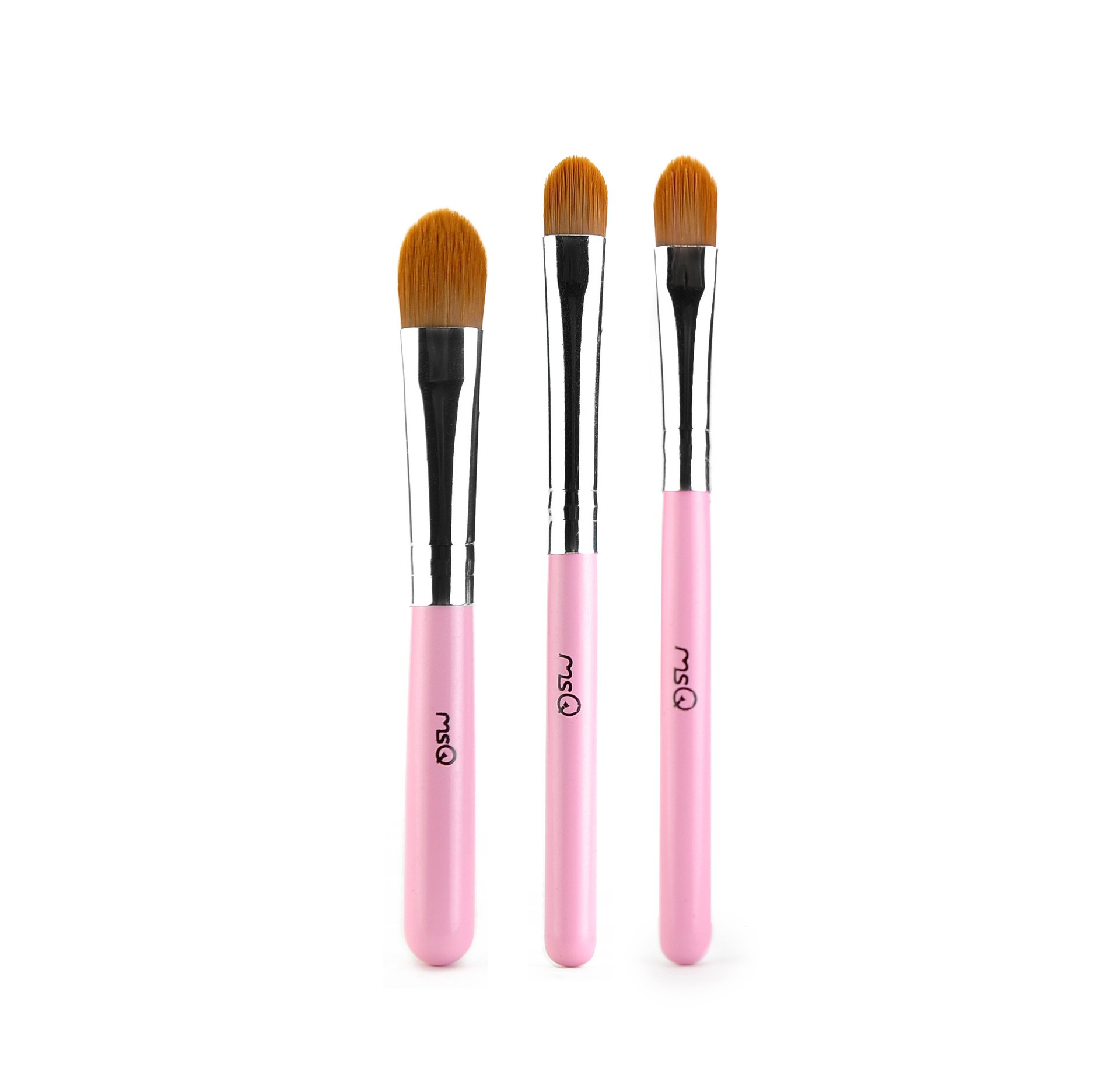 Pink Makeup Eyeshadow Brush Set