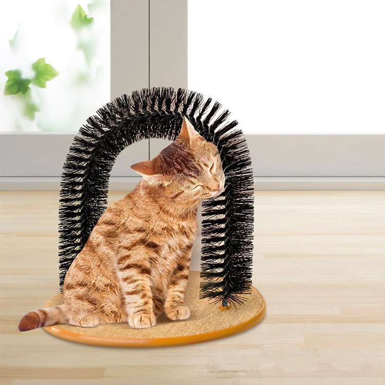 Cat Bristles Brush Scratching Device Cat Scratching Cat Toys Pet Supplies Dog Arch Thick