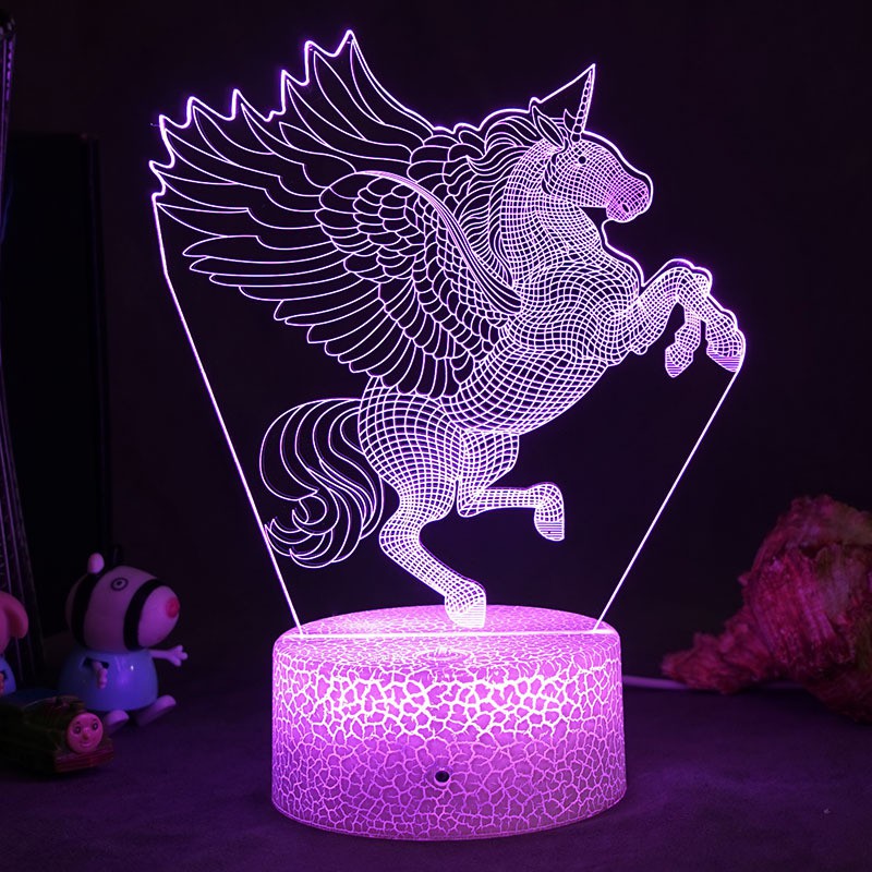 Usb Night Light Bedroom Sleeping Light Children Creative Gifts Acrylic New 2021 Table Lamp