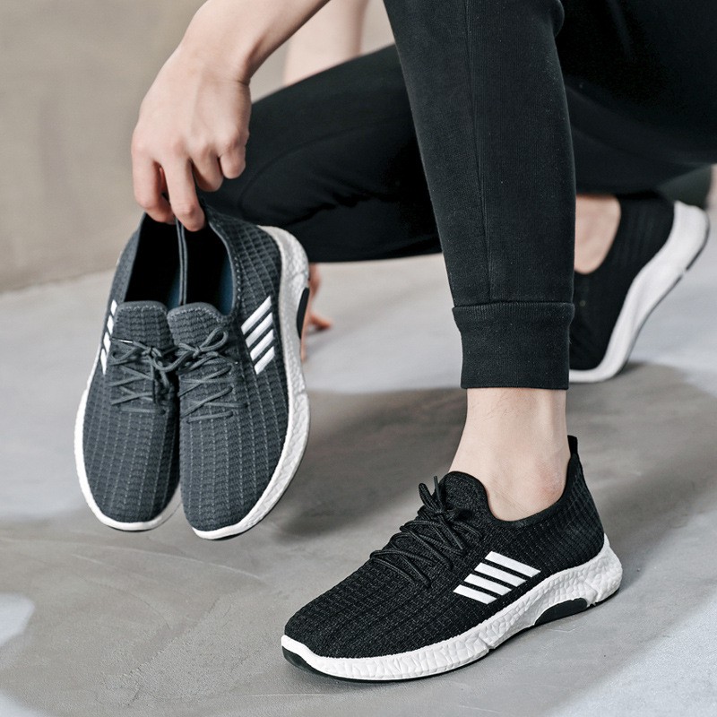 2021 Spring And Autumn New Men's  Casual Walking Shoes Middle-aged And Elderly Breathable Non-slip  Men's Shoes