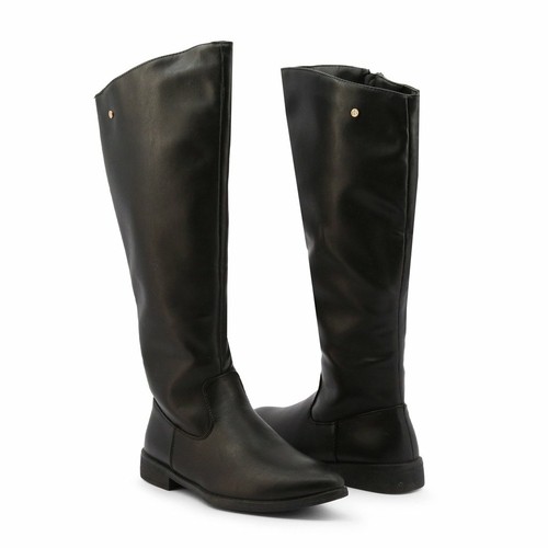 Roccobarocco Women's Boots, Knee High Black - B343188