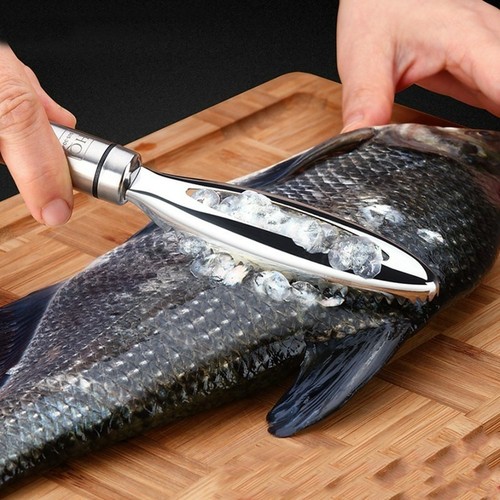 stainless Fish scales Scraping Graters Fast Remove Fish Cleaning