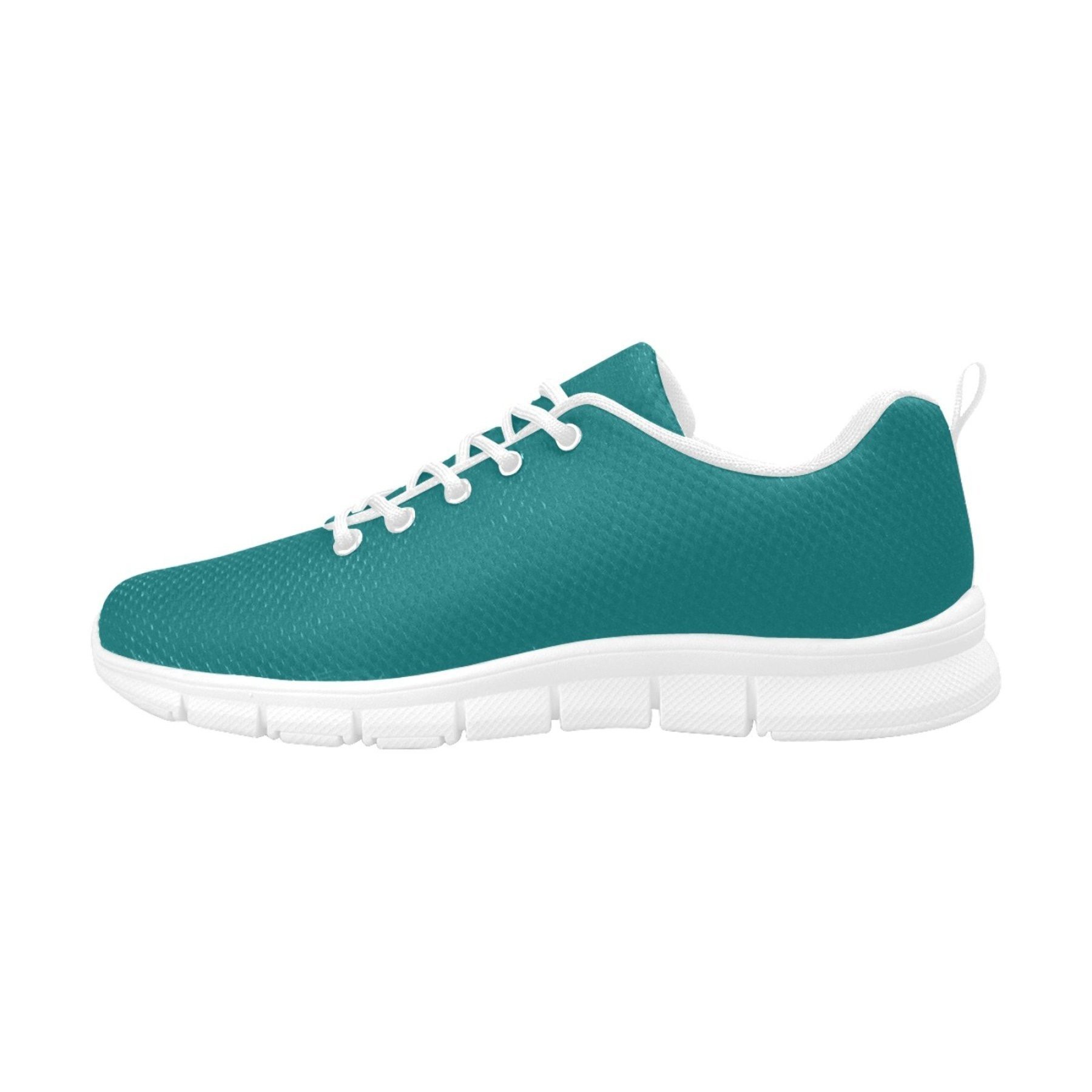 Women's Athletic Sneakers, Low Top Canvas Running Shoes - Dark Teal US7 