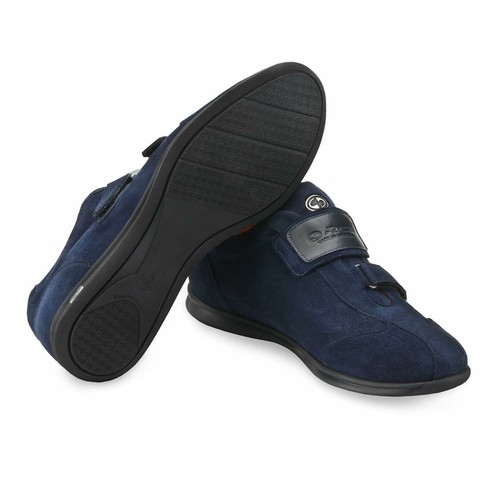 Blue Suede Sneakers