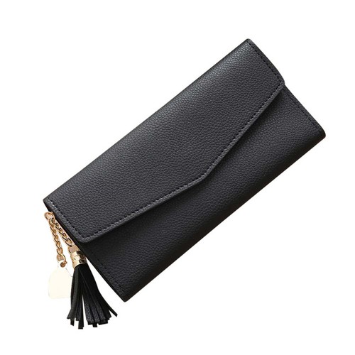 Fashion Women wallet Simple Long Wallet Tassel
