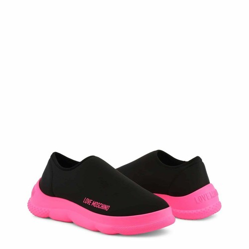 Neon Pink Slip-On Shoes
