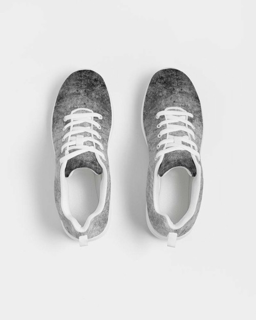 Uniquely You Womens Sneakers - Grey Tie-Dye Style Canvas Sports Shoes