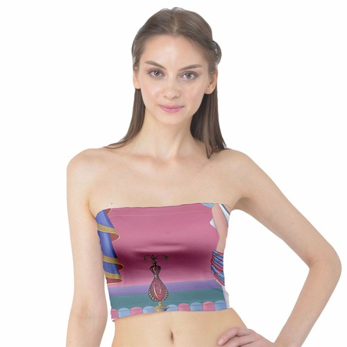 Palm Beach Perfume Art Collection Tube Top