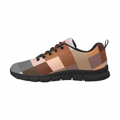Uniquely You Womens Sneakers, Brown and Black Running Shoes