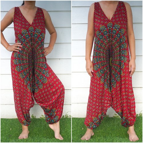 red-chakra-hippie-jumpsuits-boho-rompers-festival-clothing